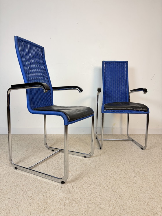 Image 1 of 4 chaises D25 Marcel Breuer pour Tecta 