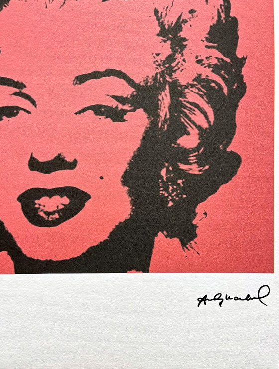D'après Andy Warhol, Marilyn Monroe, années 1980, lithographie – Lithographies et sérigraphies, Paper (photo 4 of 7)