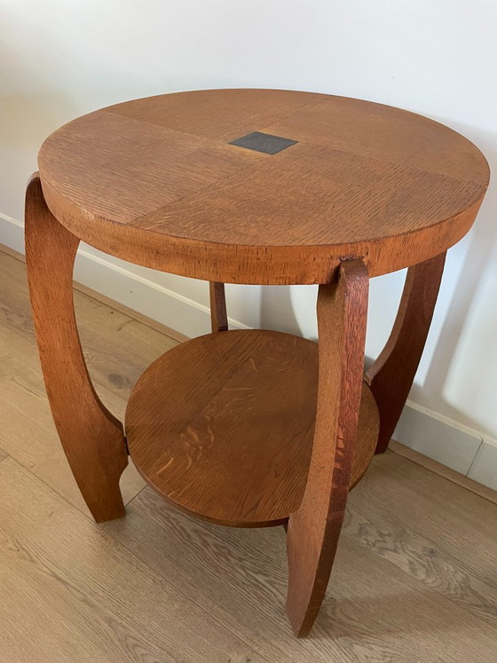 Amsterdam School side table, 1920s – Wood (photo 3 of 8)