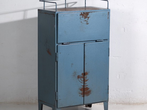 Armadietto da officina vintage in metallo (c.1950) #2 – Iron, Industrieel (photo 2 of 40)