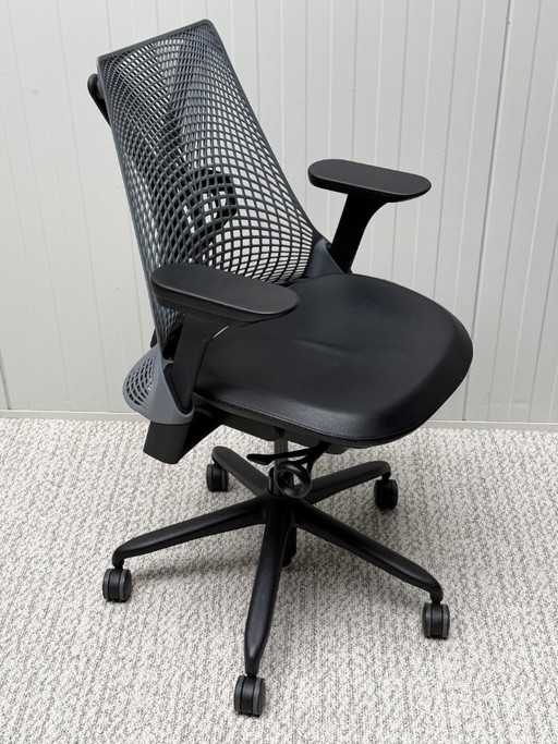 Herman Miller Sayl Bureaustoel – bureaustoelen, Plastic, Skai (photo 2 of 6)