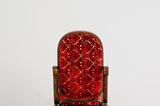 Image 1 of Thonet Vintage Mid-Century Design Schommelstoel