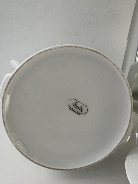 Melitta Design Caffettiera 1,2L | Germania | Mid-Century Modern – Stoviglie, Porcelain, Metal (photo 8 of 9)
