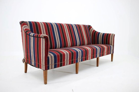 Image 1 of 1940er Jahre Kaare Klint 3-Sitz Sofa für Rud. Rasmussen, Dänemark