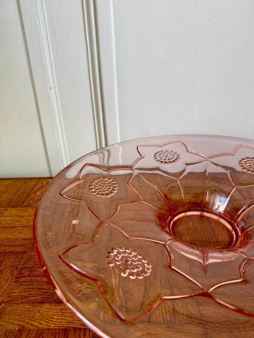 Rosaline glass dish – floral patterns