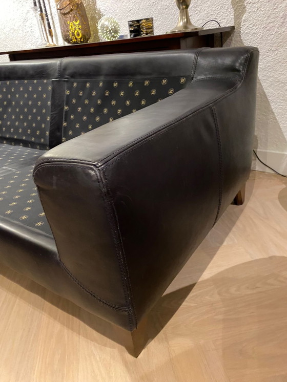 Image 1 of Machalke&Machalke Saddle Design sofa in thick leather