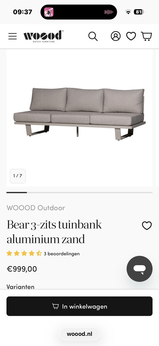 Image 1 of Bella panchina da giardino