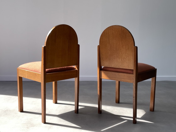 Image 1 of Chaises de l'École d'Amsterdam, Pays-Bas, années 1920