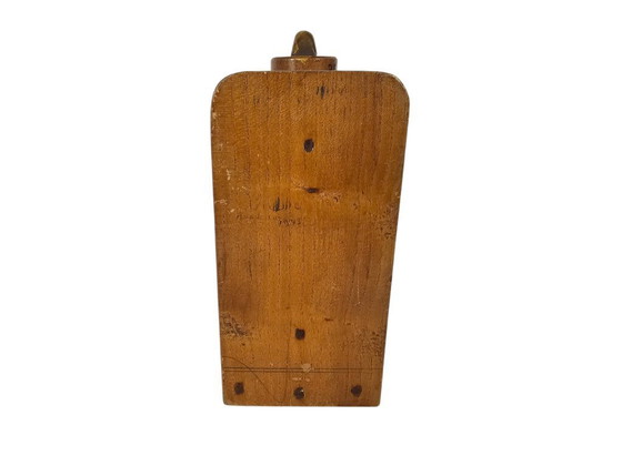 Image 1 of Buchstützen „Schlacht um den Grebbeberg 1940“ – Holz – Eiche – Militaria