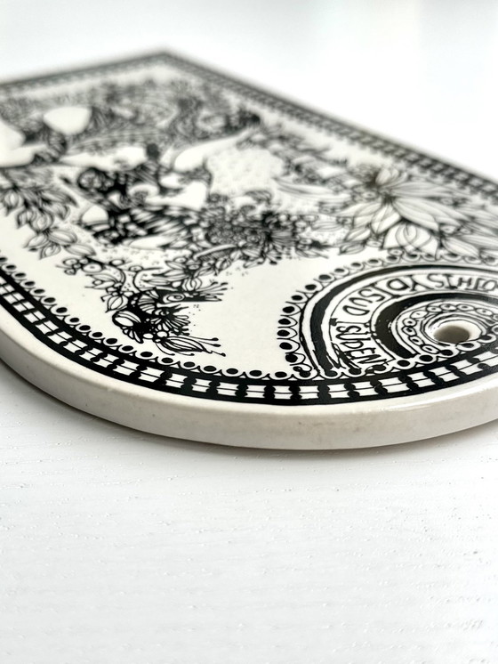 Image 1 of Rosenthal – Set of 3 “The Four Wind Directions” - Bjorn Wiinblad