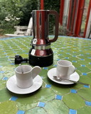 Alessi electric travel espresso machine