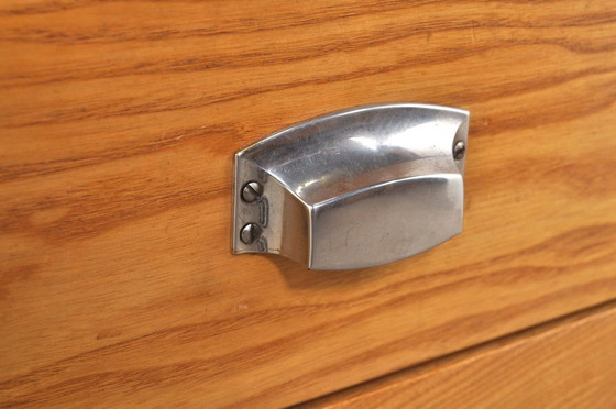 Image 1 of Vetrina/bancone da negozio in rovere stile Art Déco, anni '30