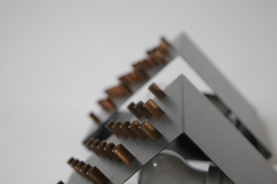 Paar RAAK „Clair Obscur“ Wandleuchten, 1962, Metall, Kupfer, Schwarz, Modern (Foto 5 von 9)