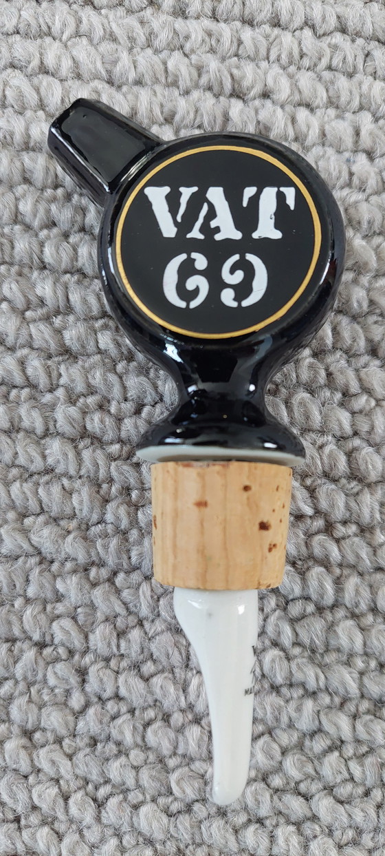 Image 1 of Vintage porcelain port wine decanter