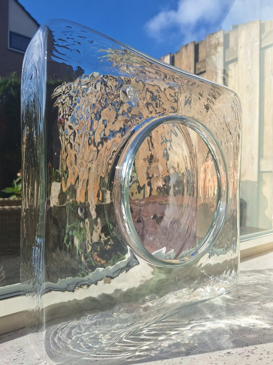 Vaso da parete unico in vetro ghiaccio, Vasi, Trasparente (foto 4 di 9)