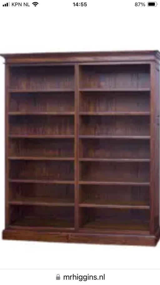 Beautiful English bookcase Griffith by Mr. Higgins