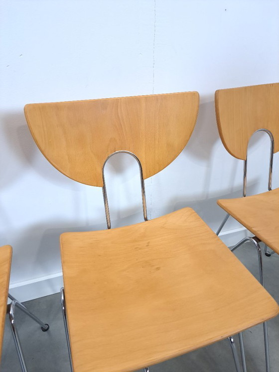 Image 1 of Satz von 6 x Kusch & Co Mikado 1800, Walter Leeman Stühlen