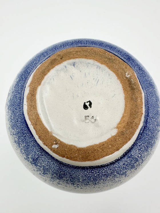 Image 1 of Strehla Keramik Vase Fat Lava, DDR