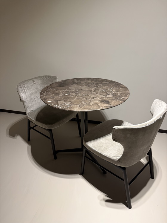 Image 1 of Table Flexform Fly et chaises Vesta