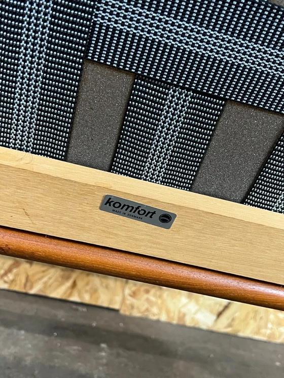 Image 1 of Poltrona in teak Easy Chair anni '60-'70 di Sven Ellekaer per Komfort Design Danimarca