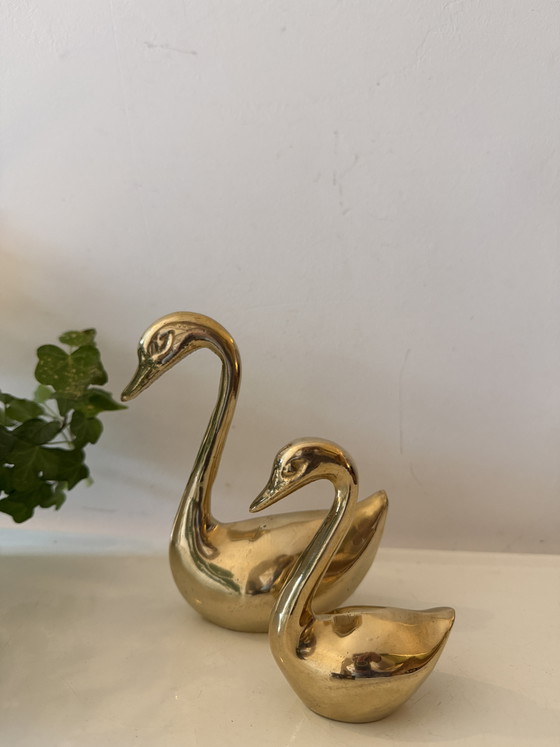 Image 1 of Cigno di ottone