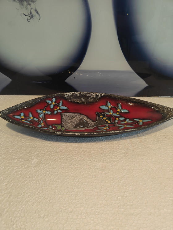 Image 1 of Large Ceramica San Marino Wall Plate Italy