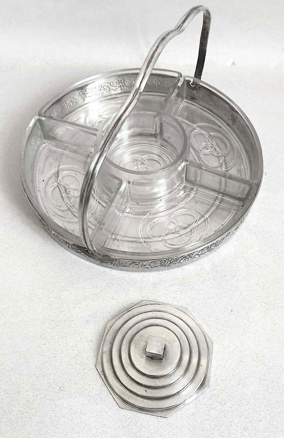 Image 1 of Servitore muto Art Déco, diametro 25,3 cm