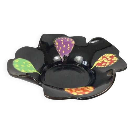 Vallauris ceramic fruit bowl