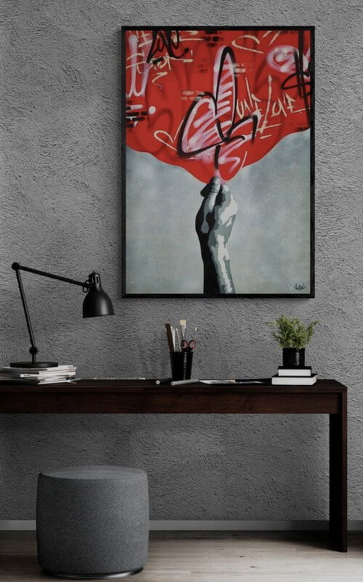 ASKO - Reveal - Artist's painting on card stock