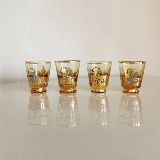 Image 1 of DECANTER AND LIQUEUR GLASSES