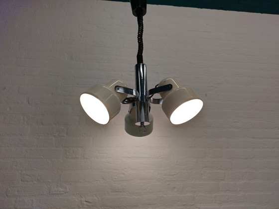 Lampada a sospensione a 3 faretti – Vintage – Lampade a sospensione, Metal (photo 3 of 8)