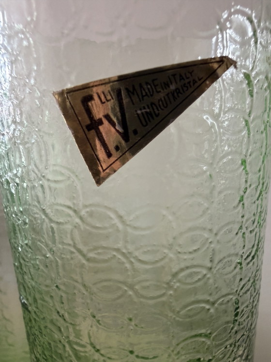 Fidenza Vetraria Carafe and Glasses Italian Design – Glass & Decanter (photo 5 of 6)