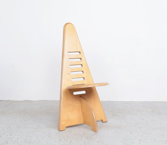 Image 1 of Lundi-sit verstelbare houten stoelen, Lundia 1980s