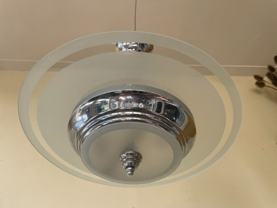 Image 1 of Lámpara colgante Art Déco de 1930, francesa.