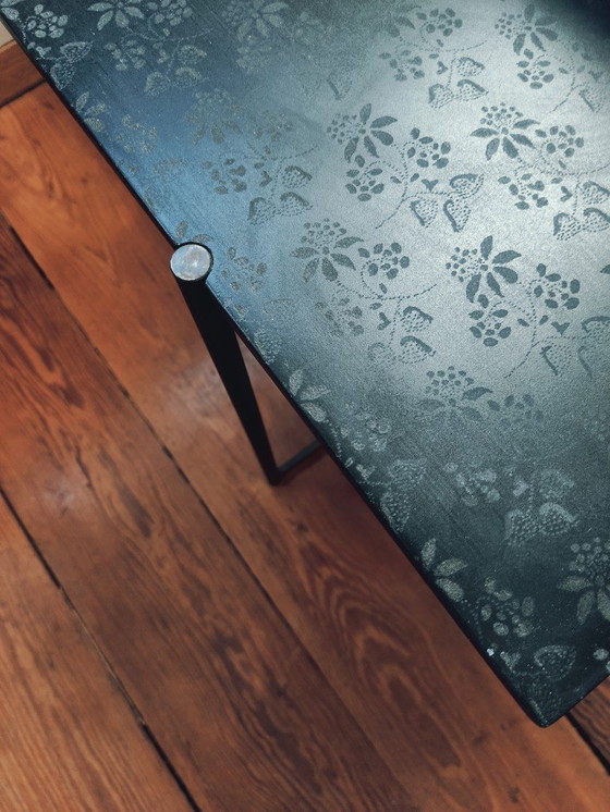 Image 1 of Capo d'opera Mini Set de table d'appoint, Lava-Tattoo, Alessio Bassan 2015, noir