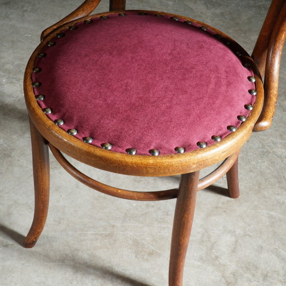 Antique Thonet 233 Chair – 1920s – Office chairs, Textile, Vintage (photo 8 of 8)