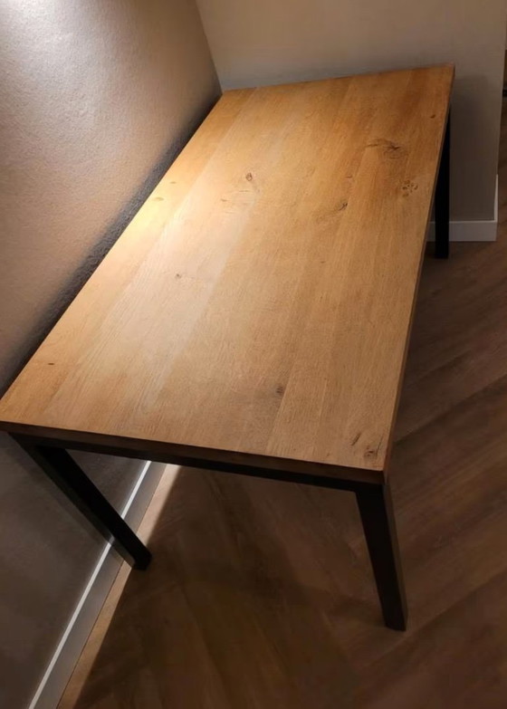 Image 1 of Mesa de comedor de roble (80x150)