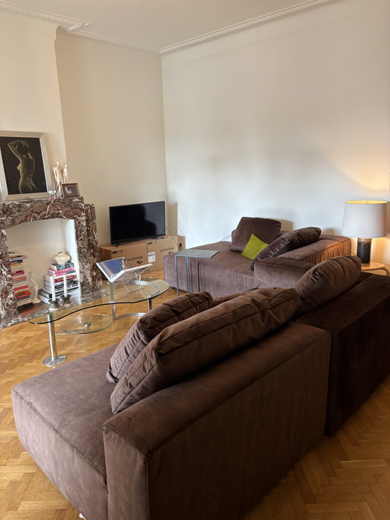 Image 1 of Modulares Ecksofa in Dunkelbraun – Neu