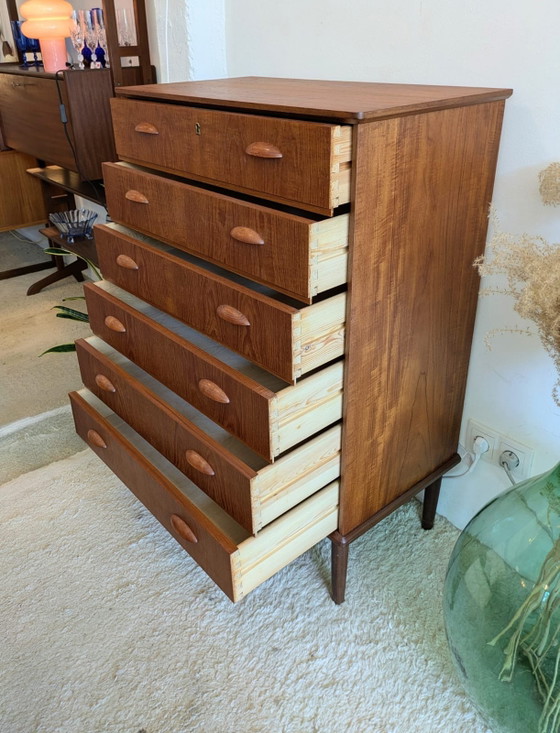 Image 1 of Cassettiera vintage danese in teak.