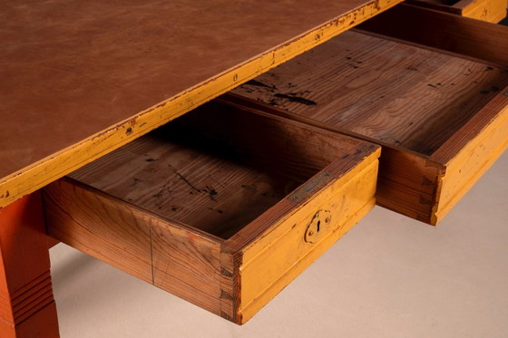 Image 1 of Martin Nyrop Copenhagen City Hall Desk, 1905 Rud Rasmussen