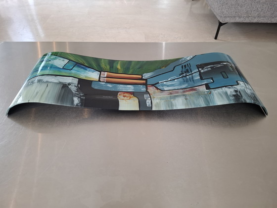 Image 1 of Bellissima ciotola in vetro di design 70 x 24 cm.