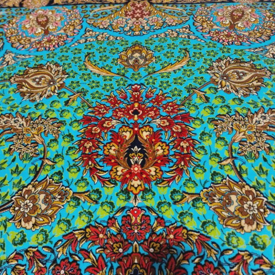 Alfombra turca contemporánea de seda | Anudada a mano | Alfombra de lujo | 200 × 300 cm (79 × 118 pulgadas) (photo 7 of 9)