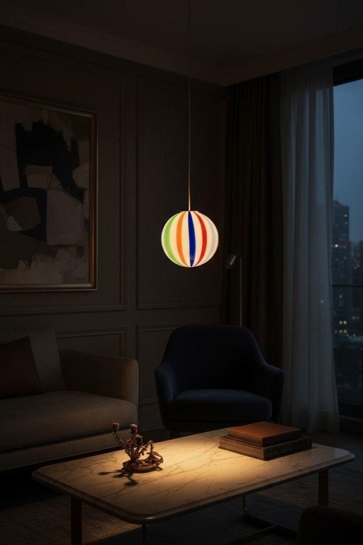 Lampe de Murano diamètre 30