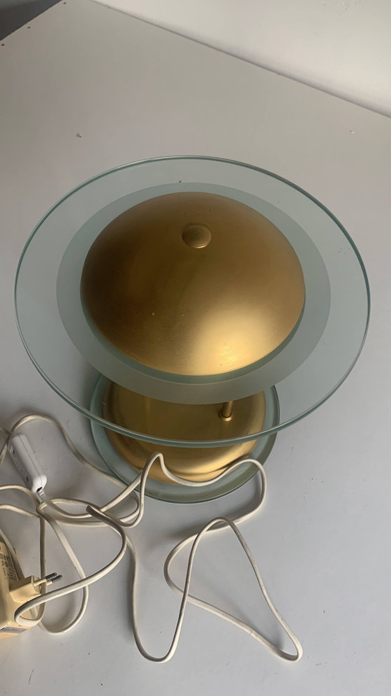 Image 1 of Herda Hollywood Regency Halogen Desk/Table Lamp