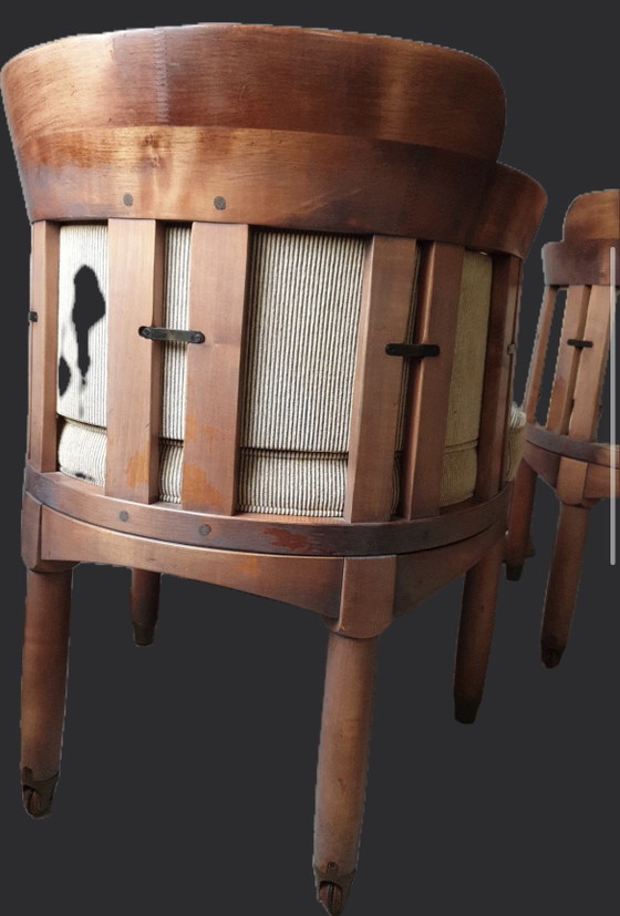 Image 1 of 4 Schuitema Shaker armchairs