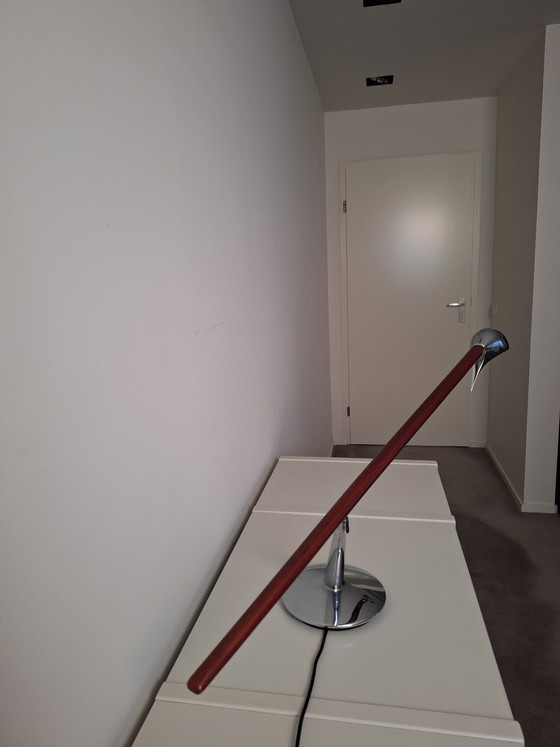 Image 1 of Design postmodern table lamp 'Blue bird' designed by Jorge Pensi for B.Lux