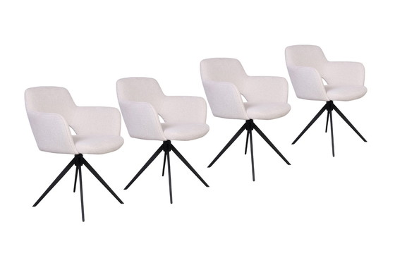 Image 1 of Ensemble de 4 chaises de salle à manger Julianus de la collection DMO