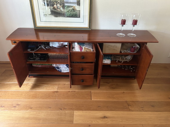 Image 1 of Schuitema Credenza in legno di ciliegio in stile Shaker