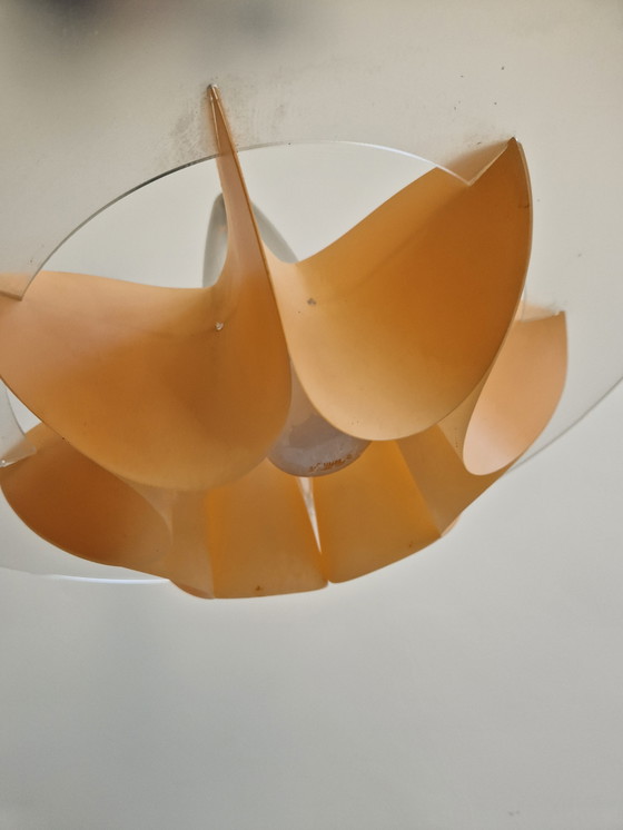 Image 1 of Lampada a sospensione vintage Luceplan - UFO design atmosferico anni '80