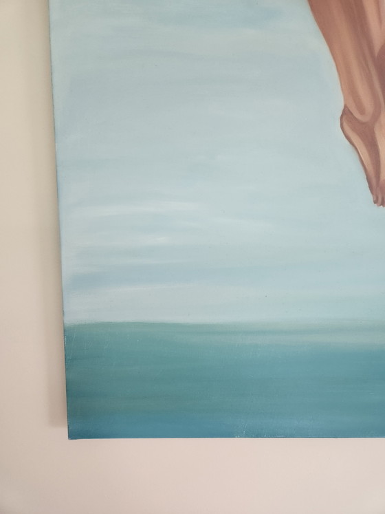 Image 1 of Beautiful Original Painting "In volo N°3" – Hiletia Romano (2023) with Certificate